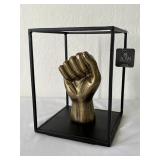 Modern Brass Hand Sculpture