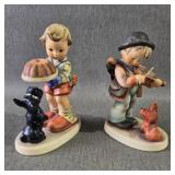 Goebel Hummel Figurines, " Puppy Love" & "Begging