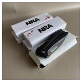 5 New Folding NRA Knives