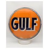 Original Gulf Glass Gas Pump Globe / Light