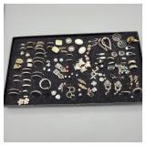50 + PAIRS OF STERLING SILVER 925 SILVER & OTHER