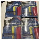 4 Boxes of New Hanging Folders