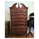 Vintage Highboy Chest on Chest by Sumter