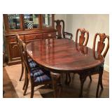 Dining Table & Six Chairs by American Drew