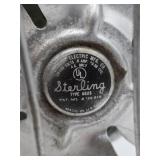 Vintage Sterling Electric Fan Runs Well