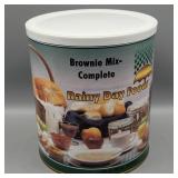BROWNIE MIX COMPLETE 84 OZ RAINY DAYS FOOD