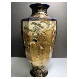 Satsuma Vase Meiji Hododa Exceptional Quality