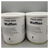2 CANS CRESCENT COMMISSARY SUPPLIES FREEZE DRIED