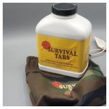 SURVIVAL TABS 180 COUNT EMERGENCY FOOD RATIONS