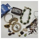 COSTUME JEWELRY INCLUDES SOME MONET