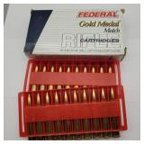 20- FEDERAL GOLD MEDAL 308 WIN 168 GR SIERRA