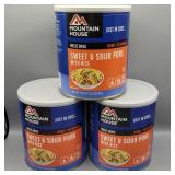 3- MOUNTAIN HOUSE FREEZE DRIED 24.41 OZ CANS OF