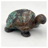 Natural Turquoise Carved Stone Turtle