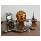 Faux Tortoise / Turtle Shell Dresser Accessories