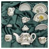 Portmeirion Botanic Garden Miniature Tea Set ,