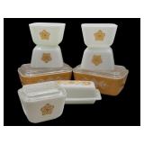 Vintage Butterfly Gold Pyrex Dishes