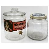 Older Store Canisters Mrs. Flickï¿½s Oatmeal Cookies