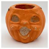 Vintage Halloween Pumpkin Paper Mache