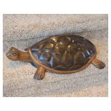 Large Carved Wood Terrapin / Tortoise / Turtle