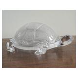 Daum Glass Box Turtle - France
