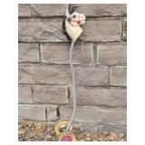 Vintage Gong Bell Hobby Chime Toy Stick Horse