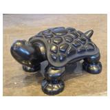 Santa Clara Pueblo Pottery Turtle by Singer