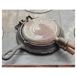 Antique Griswold Miniature / Sample Waffle Iron