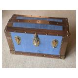 Custom Antique Style Doll Steamer Trunk
