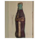 Antique Coca-Cola / Coke Bottle Thermometer
