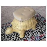 Large Maitland-Smith Tortoise Ottoman