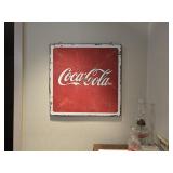 Vtg Porcelain Enamel Coca-Cola / CokeTable Top