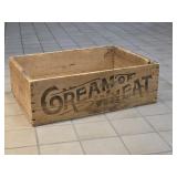 Antique Wooden "Cream of Wheat" Box