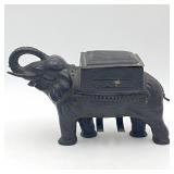 Cast Iron Elephant Cigarette Dispenser - Tail