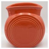 Fiesta Ware Millennium II Disc Vase Persimmon w/