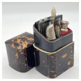 Antique Etui Ladies Companion Kit Tortoise Shell