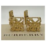 Burberry Square Check Cufflinks