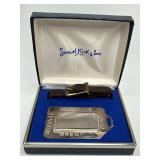 Samuel Kirk & Son Sterling Silver Baggage Tag