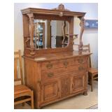 Antique Quarter-Sawn Oak Buffet / Sideboard