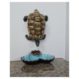 ca 1880 French Majolica Lavabo De Sarreguemines