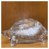 Large Baccarat Crystal Turtle 10 In.