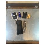 Display Case Magnetic Board, Tool Clip & Knife