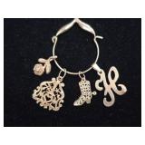 14kt Gold Charm Necklace 5.3g