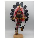 V. MITCHELL HOPI KACHINA DOLL 15" TALL YELLOW