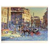 Eugene Kaspin b.1946, Serigraph Signed in Pencil