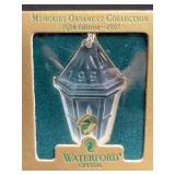 WATERFORD CRYSTAL MEMORIES ORNAMENT 1997 LANTERN