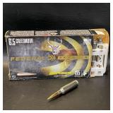 Federal 6.5 Creedmoor Ammunition, 1 Box 20 Rounds