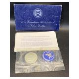 1971 Eisenhower Uncirculated Silver Dollar 40%