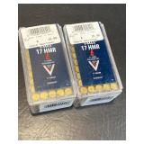 CCI V-Max 17 HMR Ammunition, 2 Boxes, 100 Rds