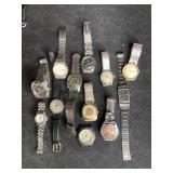 WATCHES CARAVELLE, GRUEN, SEIKO, SWANK, PHASAR,