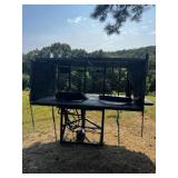 Riley Built Stationary Cattle Hoof Trimming Chute